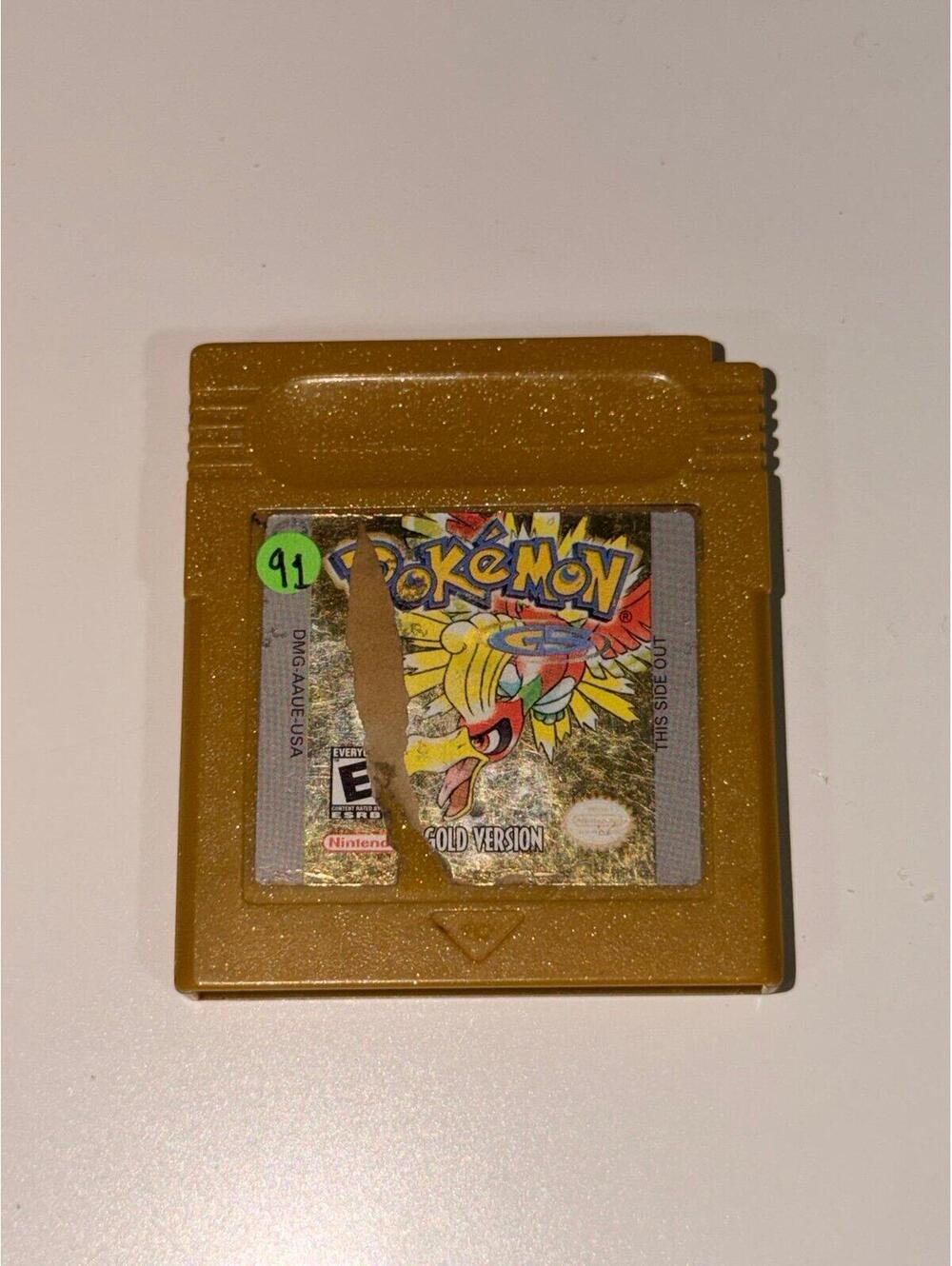 Pokémon Gold for Nintendo Gameboy Color